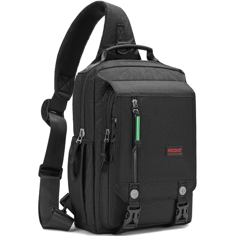 Sling Bags Chest Shoulder Backpacks, Laptop Backpack Crossbody Messenger